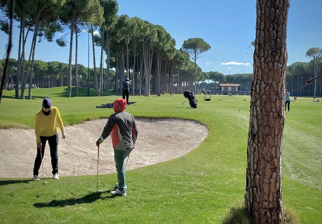 Golf course near Belek and Lara